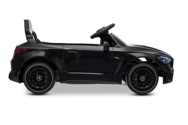 Electric Ride-on car Mercedes CLE 12V with rear-wheel drive, black, Single seater, Lithium battery, 