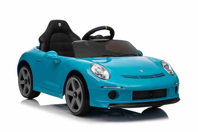 Electric Ride-on car RUF GT 12V, blue, Opening doors, 2.4 GHz remote control, LED lights front and r