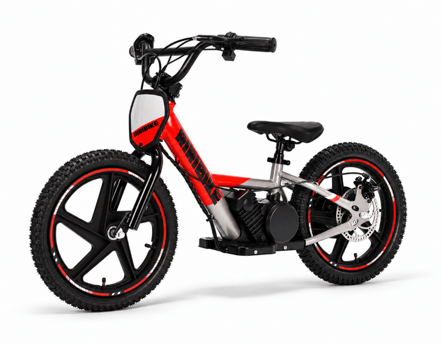 Elektrické odrážedlo 24 V, 250 W, 16" kola | Beneo Motors RIRIBIKE RTX6 S | Červené