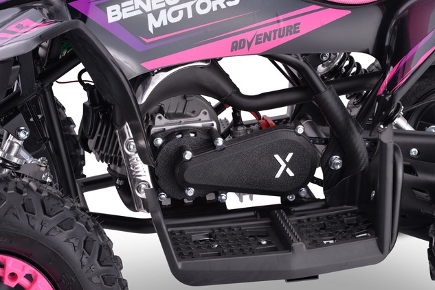 Mini quad à essence 50 cm³ | Beneo Motors Adventure | Pour enfants de 4 à 8 ans | Limiteur de vitess