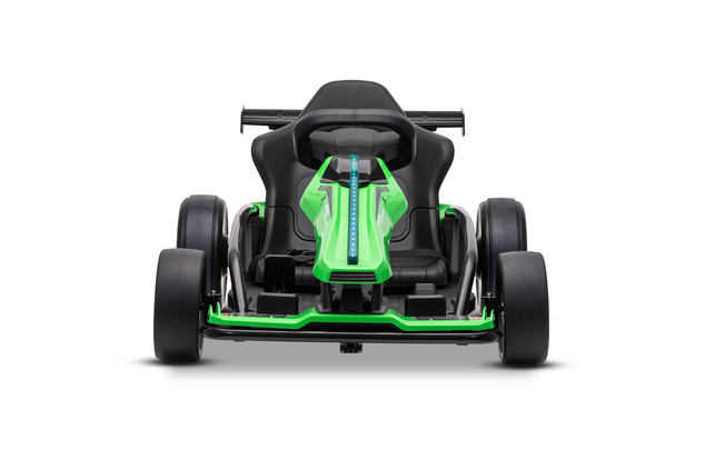 Drift kart elettrico per bambini 24 V | Beneo Motors Drift Car | Verde | 2 × 200 W | Batteria al litio