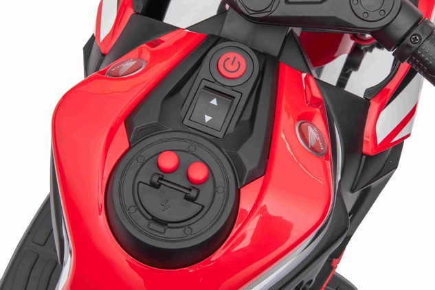 Electric Motorbike HONDA CBR 1000RR, Licensed, 12V battery, Leatherette seat, Plastic wheels, 30W En