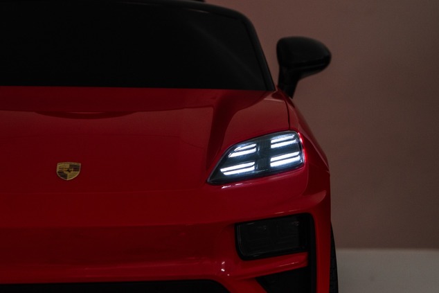 Electric Ride-on car Porsche Macan 12V Licensed with rear-wheel drive (Single seat), red, Lithium ba