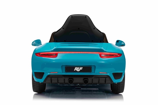 Electric Ride-on car RUF GT 12V, blue, Opening doors, 2.4 GHz remote control, LED lights front and r