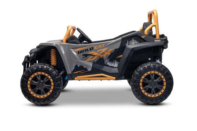 Electric Ride-on buggy Artic CAT XXL 4x4 24V, gray, two-seater, Soft EVA wheels, Powerful engines, L