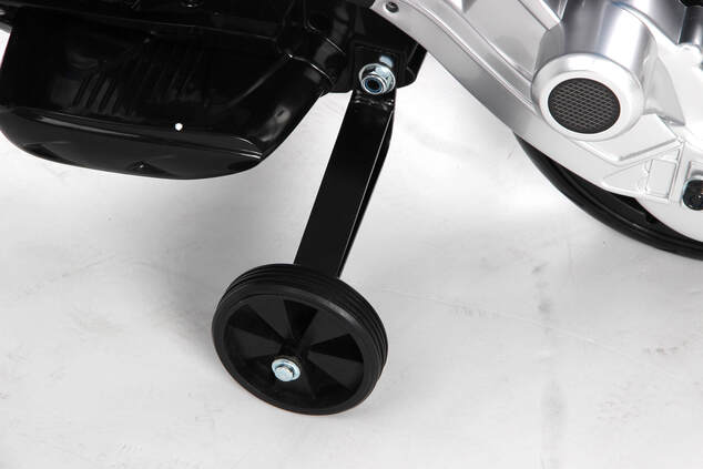 Electric Ride on Motorcycle BMW S 1000 RR, Battery Powered Car, Licensed, EVA Soft Wheels, Metal Fra