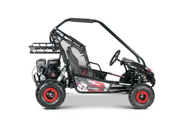 Petrol Go-Kart for children Beneo Motors BUGGY RSX XL red - 212cm3