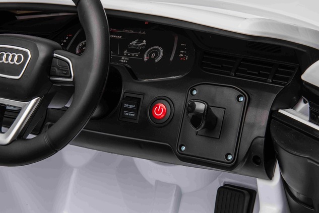 Audi Q7 Kinder Elektroauto Rot, Einsitzer, Unabhängige Federung, 12-V-Batterie, Fernbedienung