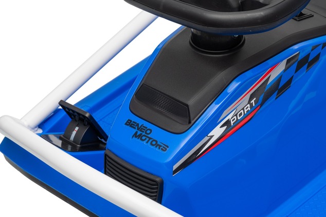 Drift kart elettrico 24V | Beneo Motors | Blu | Motore brushless 300 W | Batteria al litio | Modalit