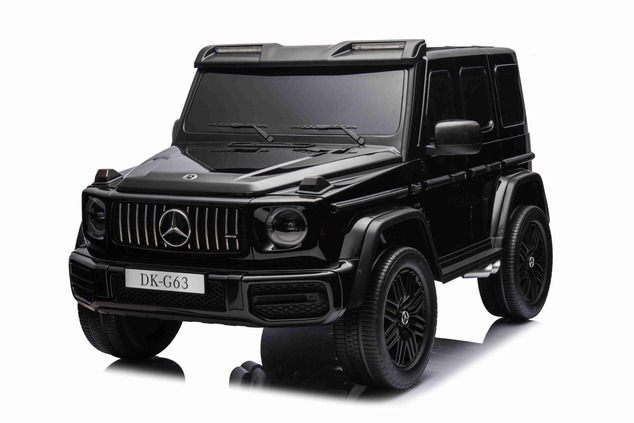 Electric Ride-on car Mercedes-Benz G63 AMG 4x4² Two-seater 12V, black, MP3 Player with USB/AUX input