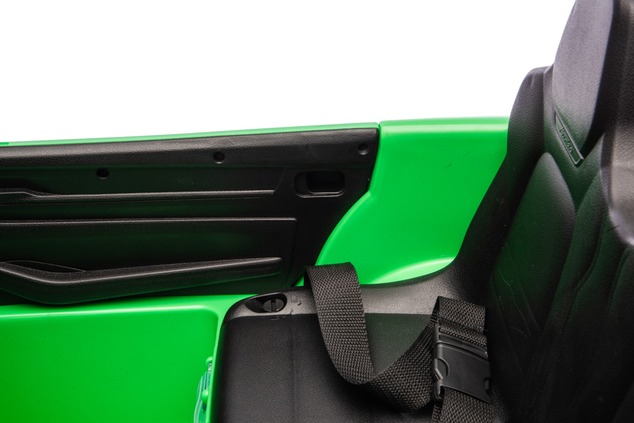 Electric Ride-on car Porsche Macan 12V Licensed with rear-wheel drive (Single seat), green, Lithium 