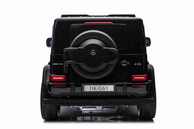 Electric Ride-on car Mercedes-Benz G63 AMG 4x4² Two-seater 12V, black, MP3 Player with USB/AUX input