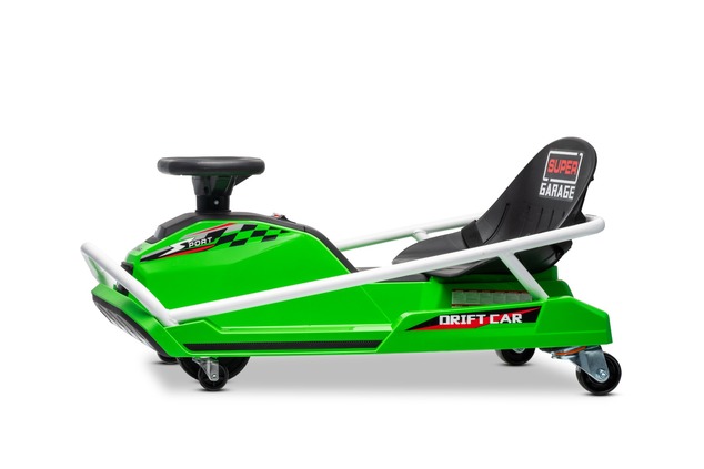 Drift kart elettrico 24V | Beneo Motors | Verde | Motore brushless 300 W | Batteria al litio | Modal