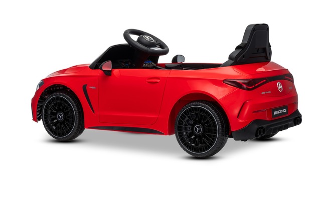 Electric Ride-on car Mercedes CLE 12V with rear-wheel drive, red, Single seater, Lithium battery, LE