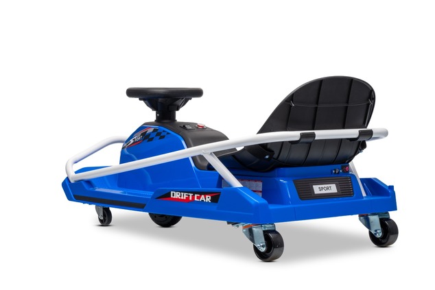 Drift kart elettrico 24V | Beneo Motors | Blu | Motore brushless 300 W | Batteria al litio | Modalit