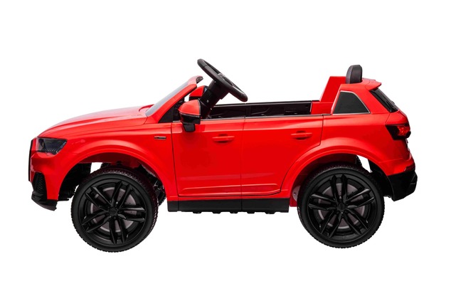 Audi Q7 Kinder Elektroauto Rot, Einsitzer, Unabhängige Federung, 12-V-Batterie, Fernbedienung