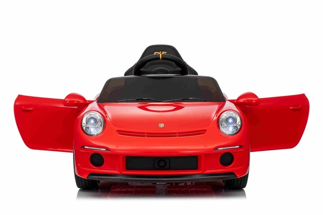 Electric Ride-on car RUF GT 12V, red, Opening doors, 2.4 GHz remote control, LED lights front and re