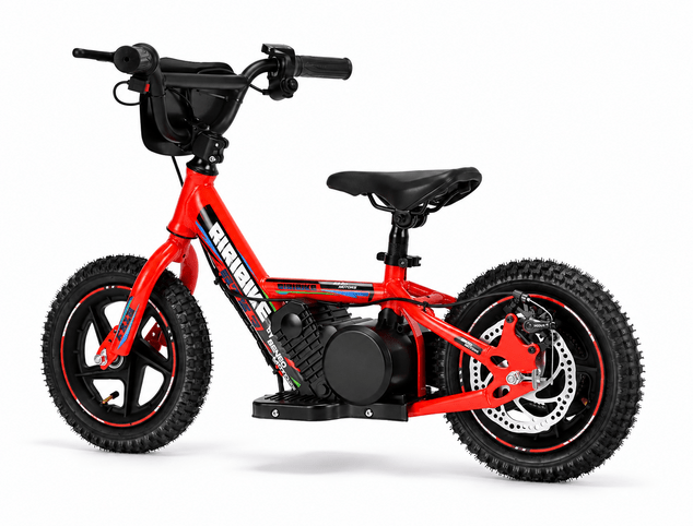 Elektrické odrážedlo | Beneo Motors RIRIBIKE RTX3 | Červené | 24 V | Motor 100 W | 12" kola