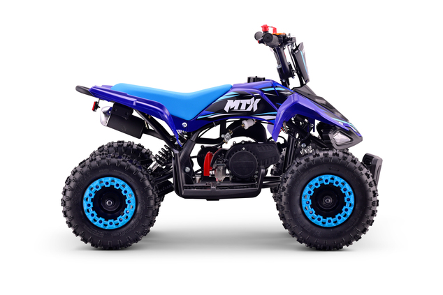 Mini quad a benzina 50cc | Beneo Motors MTX | Per bambini di 6-10 anni | Limitatore di velocità