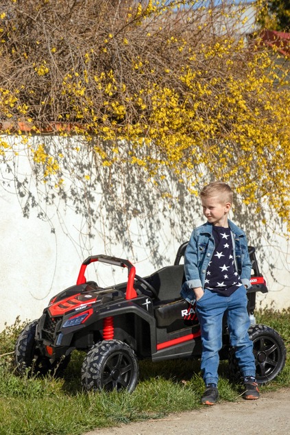 UTV XXL macchina elettrica per bambini 24V | Beneo Motors | Trazione con differenziale | Ruote gonfi