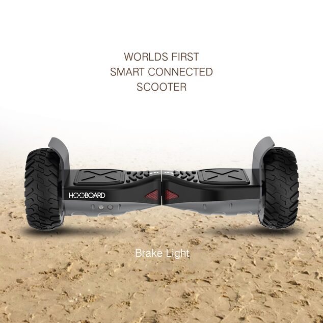 Hooboard - Premier hoverboard tout-terrain intelligent, gyropode, certifié UL, batterie LG