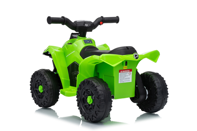 Licencovaná dětská elektrická mini čtyřkolka 25 W, lithiový akumulátor 7,2 V | Can-Am Renegade | Zelená