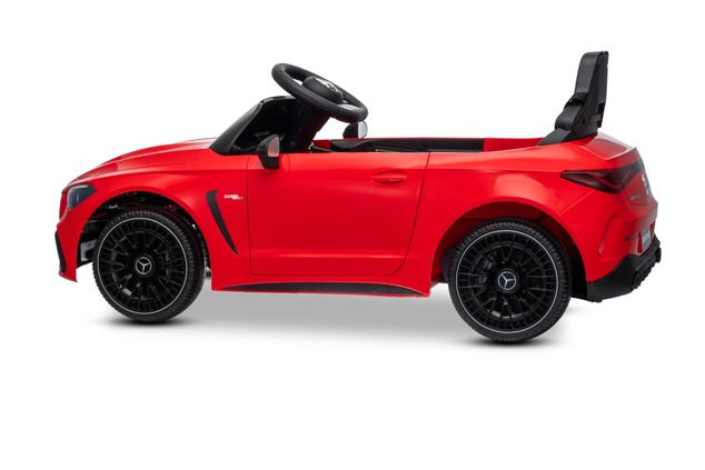 Electric Ride-on car Mercedes CLE 12V with rear-wheel drive, red, Single seater, Lithium battery, LE