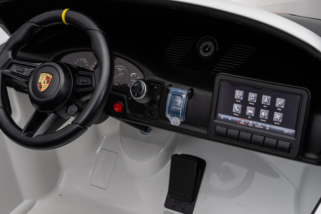 Porsche 911 GT3 RS macchina elettrica per bambini 24V 4x4 | con licenza | Beneo Motors | 2 posti | Batteria al litio | Sedili in similpelle ROSSI | Ruote EVA