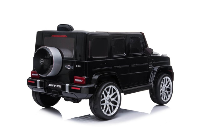 Open Box – Like New Electric Ride on Car Mercedes G New, Black, Original Licenced, Battery Powered, 