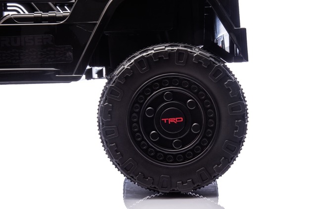 Electric Ride-on car Toyota FJ Cruiser XXL with 4x4 drive, licensed (Two-seater), black, Portable li