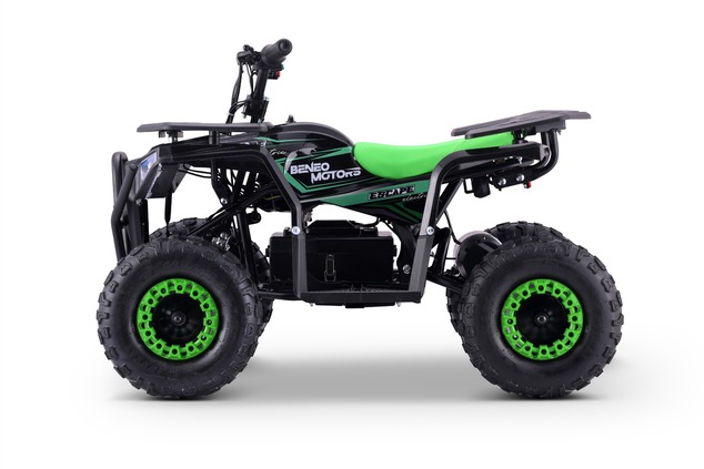 Kids Electric Mini Quad 800W | Beneo Motors Escape Green | Ages 4+ | 3-Speed Limiter