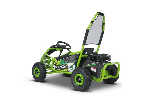 Petrol Go-Kart for children Beneo Motors BUGGY RSX green - 98cm3