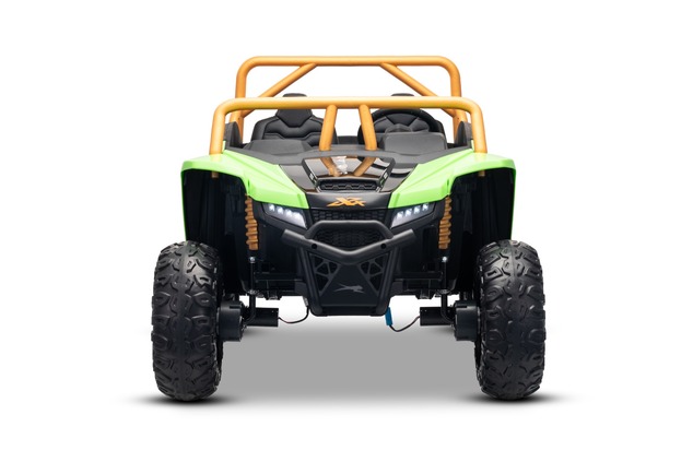 Electric Ride-on buggy Artic CAT XXL 4x4 24V, green, two-seater, Soft EVA wheels, Powerful engines, 