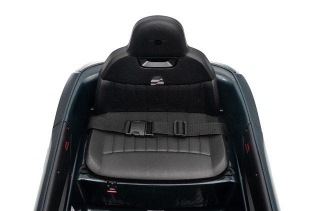 Electric Ride-on car Mini Cooper 12V, black, MP3 Player with USB and Bluetooth connection, 2.4 GHz r