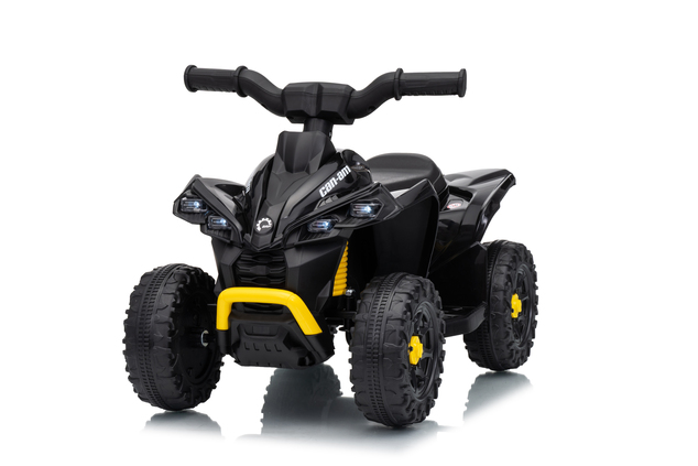 Licencovaná dětská elektrická mini čtyřkolka 25 W | Can-Am Renegade | Lithiový akumulátor 7,2 V | Černá