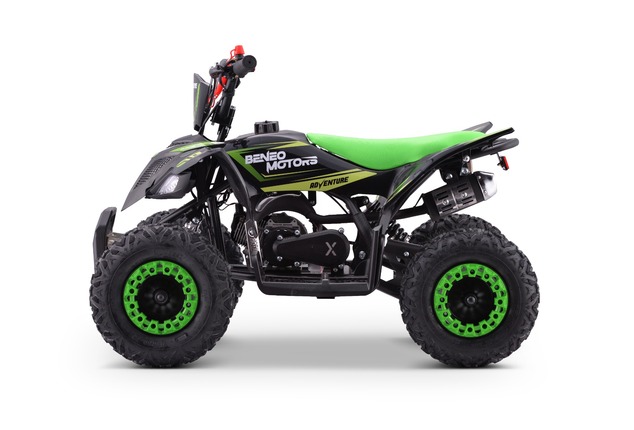 Mini quad à essence 50 cm³ | Beneo Motors Adventure | Pour enfants de 4 à 8 ans | Limiteur de vitess