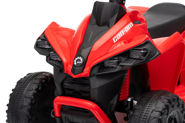 Licencovaná dětská elektrická mini čtyřkolka 25 W | Can-Am Renegade | Lithiový akumulátor 7,2 V | Červená