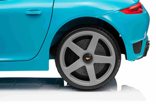 Electric Ride-on car RUF GT 12V, blue, Opening doors, 2.4 GHz remote control, LED lights front and r