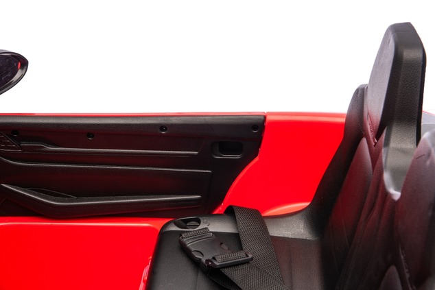 Electric Ride-on car Porsche Macan 12V Licensed with rear-wheel drive (Single seat), red, Lithium ba