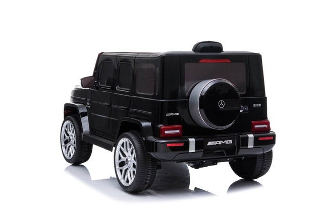 Open Box – Like New Electric Ride on Car Mercedes G New, Black, Original Licenced, Battery Powered, 