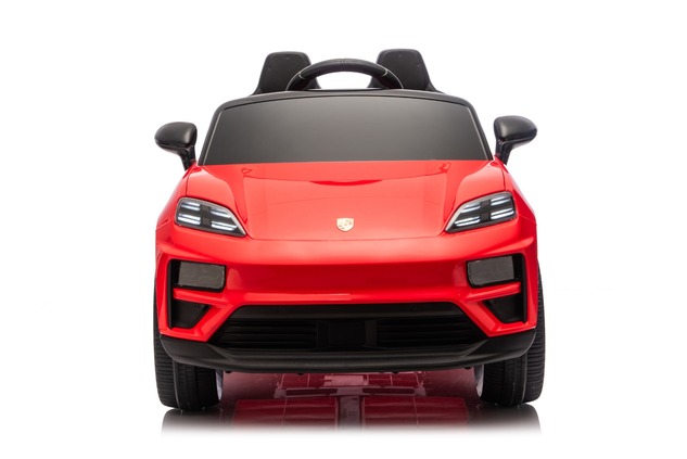 Electric Ride-on car Porsche Macan 12V Licensed with rear-wheel drive (Single seat), red, Lithium ba