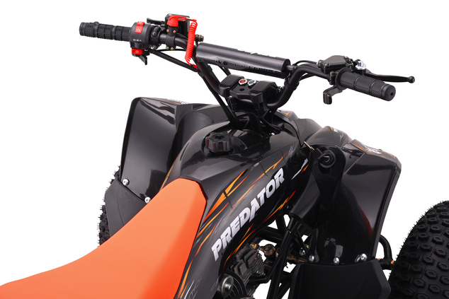 Quad à essence enfant 125 cc | Beneo Motors Predator | Orange