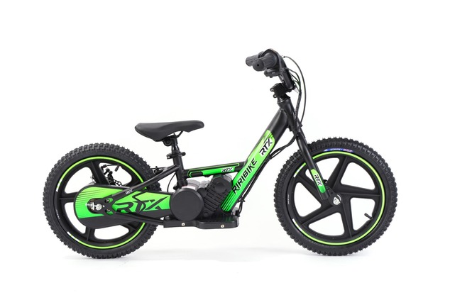 Children's electric balancer RIRIBIKE RTX6 24V (16"), green, Lithium battery, 250W motor, Disc brake