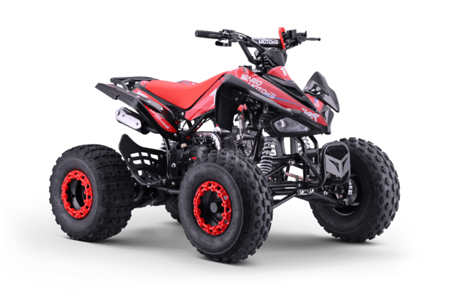 ATV quad - Beneo Motors ZXT rood - 125 cc
