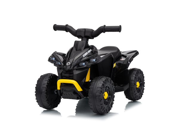 Licencovaná dětská elektrická mini čtyřkolka 25 W | Can-Am Renegade | Lithiový akumulátor 7,2 V | Černá