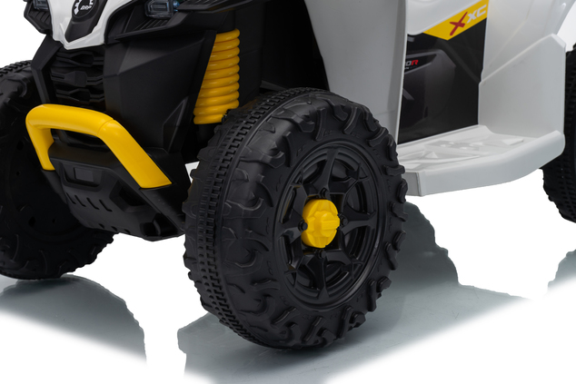 Licencovaná dětská elektrická mini čtyřkolka 25 W | Can-Am Renegade | Lithiový akumulátor 7,2 V | Bílá