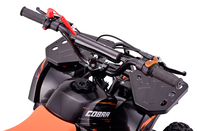 Mini quad a benzina 50cc per bambini | Beneo Motors COBRA | Per bambini di 5-10 anni | Limitatore di velocità