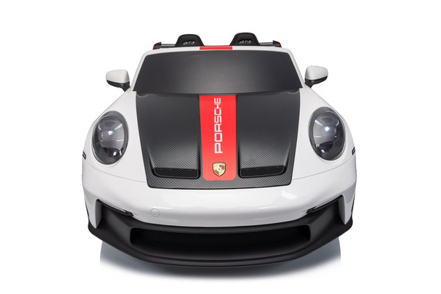 Porsche 911 GT3 RS macchina elettrica per bambini 24V 4x4 | con licenza | Beneo Motors | 2 posti | Batteria al litio | Sedili in similpelle ROSSI | Ruote EVA