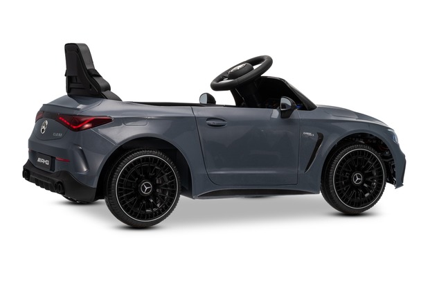 Electric Ride-on car Mercedes CLE 12V with rear-wheel drive, grey, Single seater, Lithium battery, L