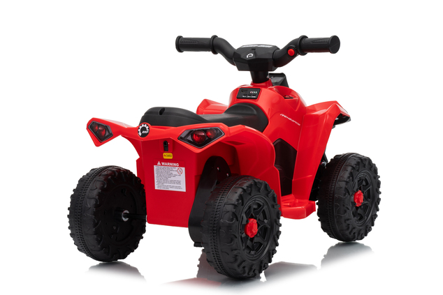 Licencovaná dětská elektrická mini čtyřkolka 25 W | Can-Am Renegade | Lithiový akumulátor 7,2 V | Červená